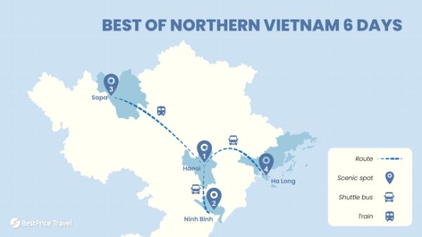 North Vietnam 6 Days 5 Nights